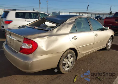 2003 Toyota Camry Le from USA, damaged, VIN JTDBE32K530170790